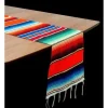 Orange Serape Table Runner