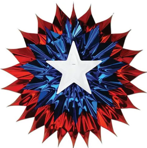 Patriotic Fan Burst