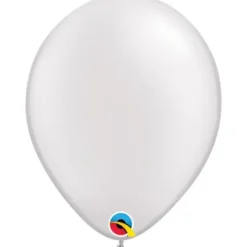 11" Pearl White Balloons