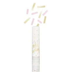 Pink and Gold Confetti Wand
