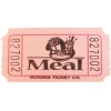 Pink Meal Ticket Roll