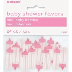 Pink Mini Baby Bottles