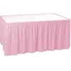 Pink Table Skirt