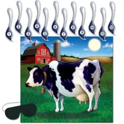 Pin the Tail on the Cow Game