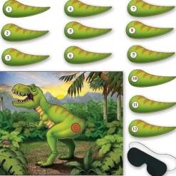 Pin the Tail On The Dinosaur Game