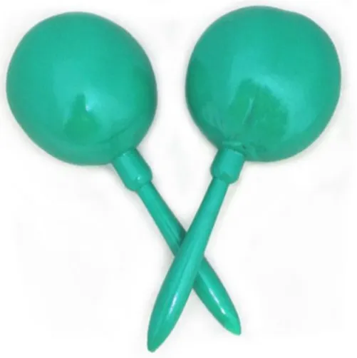 Plain Seafoam Maracas