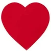 Printed Heart 9"