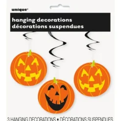 Pumpkin Hanging Swirls