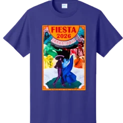 Purple 2026 Fiesta Poster T-Shirt 2XL