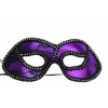 Purple Mask with Lace