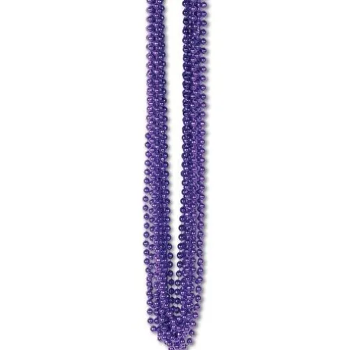 Purple Party Beads (48 per bag)