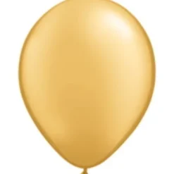 5" Qualatex Gold Balloons