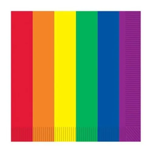 Rainbow Napkins Luncheon
