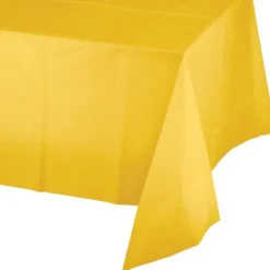 Rectangular Table Cover Golden Yellow