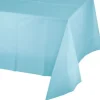 Rectangular Table Cover Light Blue