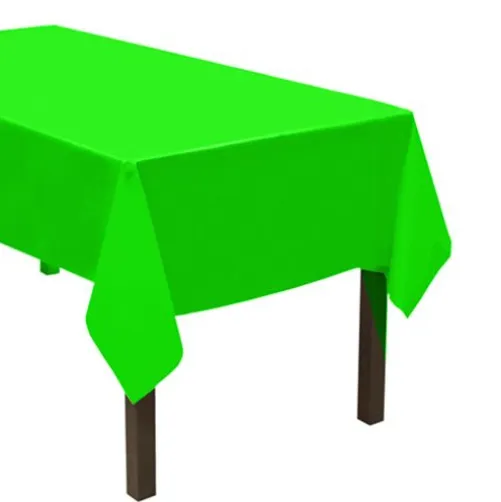 Rectangular Table Cover Neon Green