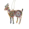 Recycled Material Goat Ornament