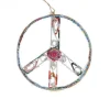 Recycled Material Peace Ornament