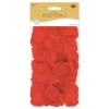 Red Fabric Rose Petals