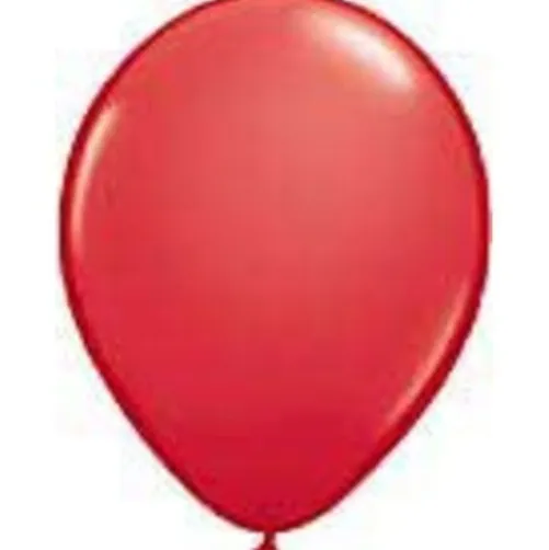 3' Red Latex Balloon