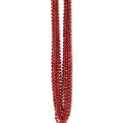Red Party Beads (48 per bag)