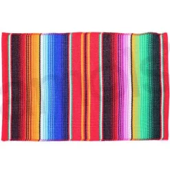 Red Serape Place Mat