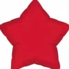 Red Star Mylar Balloon