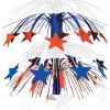 Red, White and Blue Star Cascade Centerpiece
