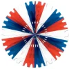 Red, White, and Blue Tissue Fan