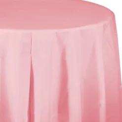Round Table Cover Pink