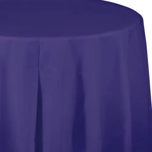 Round Table Cover Purple