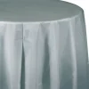 Round Table Cover Silver