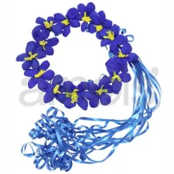 Royal Blue Flower Crown