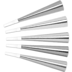Silver Foil Horn 9"