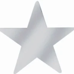 15" Silver Foil Star