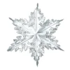 Silver Metallic Winter Snowflake
