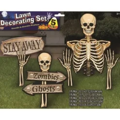 Skeleton Lawn Set