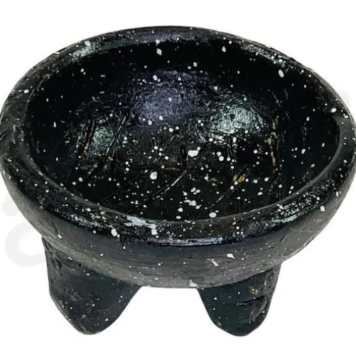 Small Black Molcajete