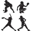 Softball Silhouettes