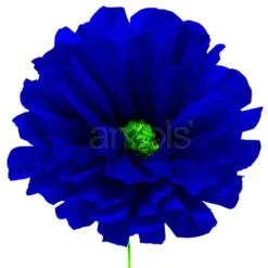 Solana's 8" Royal Blue Flower
