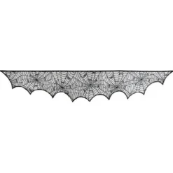 Spider Web Mantel Scarf
