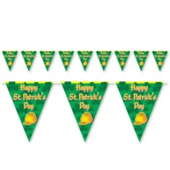 St. Patrick's Day Pennant Banner
