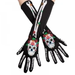 Sugar Skull Gloves