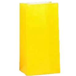 Sun Yellow Paper Sacks