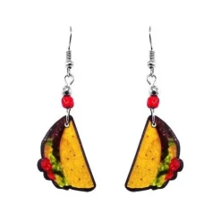 Taco Acryllic Earrings