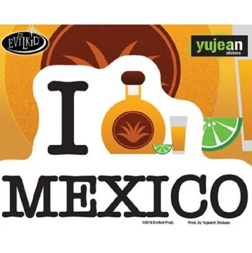 Tequila Mexico Sticker