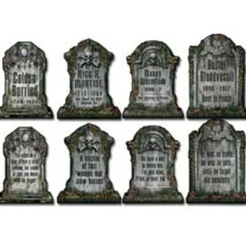 Tombstone Cutouts