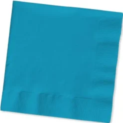 Turquoise Beverage Napkins