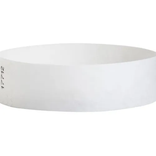 Tyvek Wristbands- White