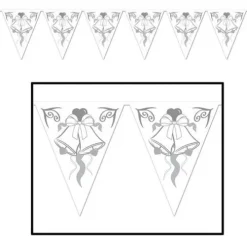 Wedding Bells Pennant Banner